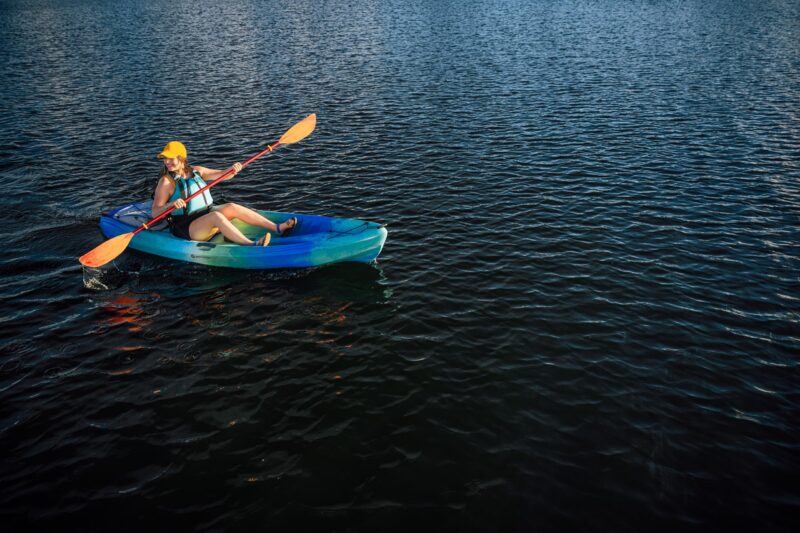 Perception Tribe 9.5′ Sit-On-Top Recreational Kayak – Adjustable Framed Seat & Ample Storage (Déjà Vu) - Image 8